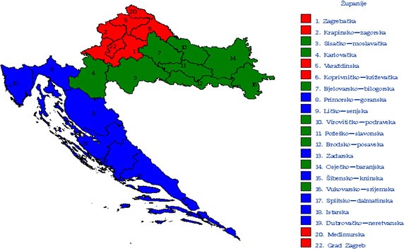 gospodarska karta hrvatske Možda niste popularni u društvu, ali ako se zovete Ivan bili ste  gospodarska karta hrvatske
