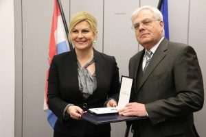 Kolinda Grabar Kitarović i Michaela Haußner /Foto: Fenix