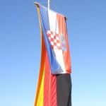 Hrvatska i Njemacka zastava zajedno