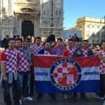 Članovi Croatie Hamburg ispred katedrale u Milanu / Foto: Fenix (SIM)