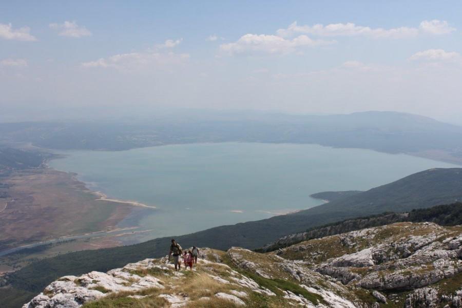 Pogled na Buško jezero sa vrha Kamešnice / Foto: Fenix (S.I. Mandić)