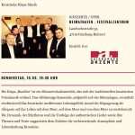 Klapa Bandira nastupila na renomiranom festivalu Duisburger Akzente