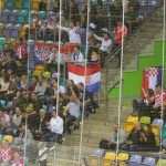 FOTO Hrvatski navijači u Frankfurtu do zadnje sekunde bodrili rukometaše Zagreba u porazu protiv RNL