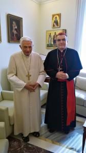 Susret Pape u miru Benedikta XVI. i kardinala Bozaniæa u Vatikan