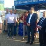 Davor Šuker na postavljanju kamena temeljca za izgradnju Hrvatskog doma u švicarskom Möhlinu