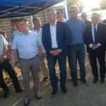 Davor Šuker na postavljanju kamena temeljca za izgradnju Hrvatskog doma u švicarskom Möhlinu