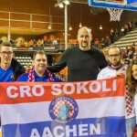 Navijači Cro Sokola iz Aachena bodrili hrvatske košarkaše protiv Nizozemske