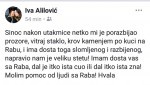 Iva Alilović izjava2