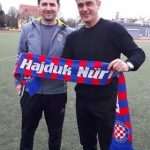 HAJDUKOVCI ZA HAJDUK - Damir Burić i Mario Maloča bodrili Hajduk Nürnberg u 6-0 pobjedi u kupu