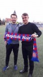 Trener Hajduka Toni Jukic i trener Greuther Fürtha Damir Buric