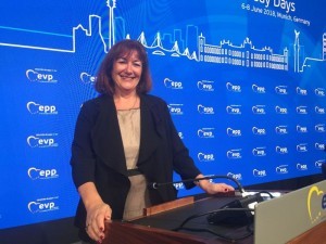 Voditeljica hrvatske EPP/HDZ delegacije u Europskom parlamentu Dubravka Šuica. Foto: Ured Dubravka Šuica