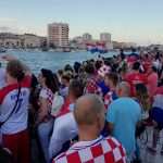Spektakularan doček četvorice Vatrenih u Zadru - svi htjeli biti bliže hrvatskim nogometnim herojima