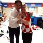 (VIDEO) Hrvatska predsjednica čestitala Vatrenima: Izgrlila Dalića, Subašića, Modrića...