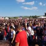 (FOTO) Erupcija oduševljenja na dočeku u Livnu: Dalić pozvao Thompsona da otpjeva "Lijepa li si"