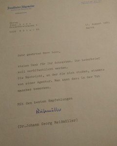 Rullmanovo pismo Ivanu Lozi / Foto:Screenshot I. Lozo