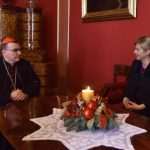 ZABRINUTI SU ZBOG ODLASKA MLADIH LJUDI IZ HRVATSKE: Sastali se kardinal Josip Bozanić i predsjednica Kolinda Grabar Kitarović