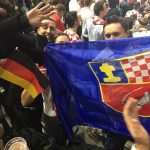 hrvatska zastava rama Lanxess Arena Koeln