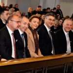 (FOTO) Premijer Plenković s potpredsjednicima Vlade u Münchenu - nakon sastanka u konzulatu svi bili na nedjeljnoj sv. misi u crkvi Sv. Michaela