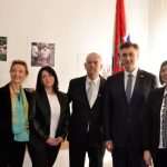 (FOTO) Premijer Plenković s potpredsjednicima Vlade u Münchenu - nakon sastanka u konzulatu svi bili na nedjeljnoj sv. misi u crkvi Sv. Michaela