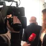(FOTO) Premijer Plenković s potpredsjednicima Vlade u Münchenu - nakon sastanka u konzulatu svi bili na nedjeljnoj sv. misi u crkvi Sv. Michaela