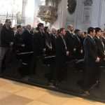(FOTO) Premijer Plenković s potpredsjednicima Vlade u Münchenu - nakon sastanka u konzulatu svi bili na nedjeljnoj sv. misi u crkvi Sv. Michaela