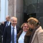(FOTO) Premijer Plenković s potpredsjednicima Vlade u Münchenu - nakon sastanka u konzulatu svi bili na nedjeljnoj sv. misi u crkvi Sv. Michaela