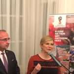 (FOTO) PREDSJEDNICA S HRVATIMA U BERLINU - Na domjenku velik broj predstavnika hrvatskih zajednica i udruga iz cijele Njemačke