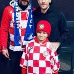 (FOTO i VIDEO) OVACIJE NAJPOPULARNIJEM: Oko 200 članova Croatije Ludwigshafen u hrvatskim dresovima u Hoffenheimu bodrilo Andreja Kramarića