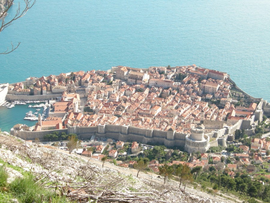 Pogled na dubrovački stari Grad i okolicu / Foto: Fenix (SIM)