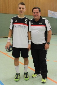 Petar Krešimir i njegov dugogodišnji trener Oliver Cychy  / Foto: Fenix