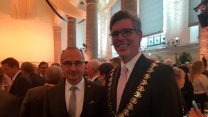 Hrvatski veleposlanik dr. Grlić Radman sa gradonačelnikom Aachena  / Foto: Fenix