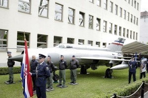 Svečanosti u povodu povratka aviona MiG 21 Rudolfa Perešina