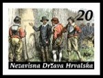 1991 Nezavisna Drzava Hrvatska Croatan indijanci u Sjervernoj Americi 20 Kuna