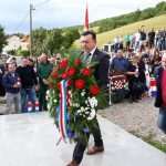 1. Susret iseljenih i domaćih Srđevčana: U rodnom kraju nazočili otkrivanju spomenika poginulima za slobodu hrvatskog naroda