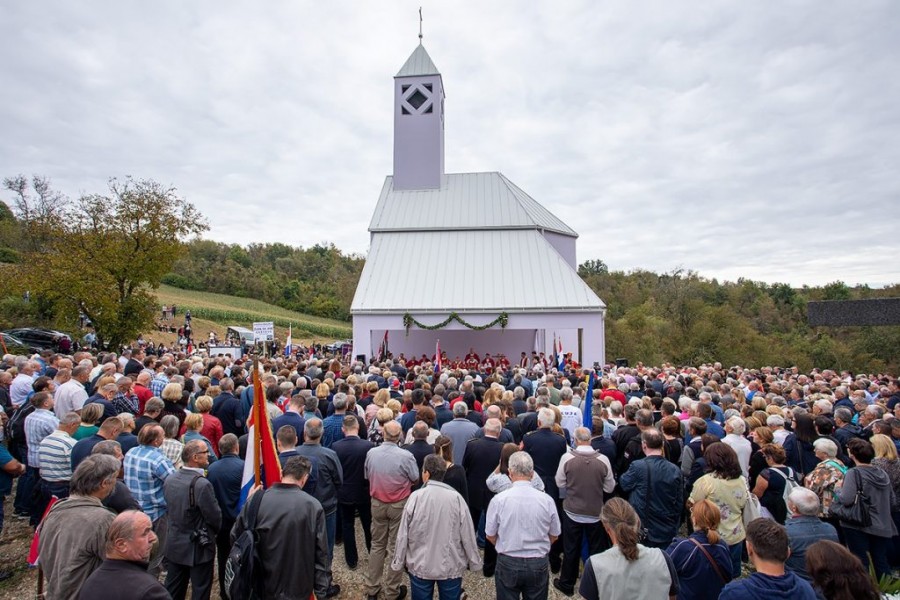 Novosagrađena crkva u Zrinu / Foto: IKA