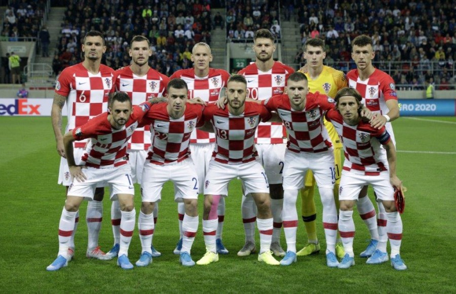 Momcad Hrvatske pred utakmicu protiv Slovacke _