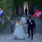 (FOTO) BAJKOVITO VJENČANJE PODNO MARJANA: Hrvatski mladenci iz Švicarske u Splitu okupili prijatelje iz Švicarske, Hrvatske i BiH