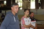 Trener Silvio Ivandija Petar Kresimir Puda i Oliver Cychy