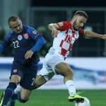 (FOTO) VICEPRVACI SVIJETA IZBORILI EUR0 2020: Vlašić, Petković i Perišić strijelci u pobjedi Vatrenih protiv Slovačke u Rijeci