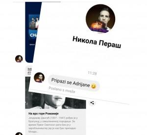 prijetnja Adrianu Vuksanovicu