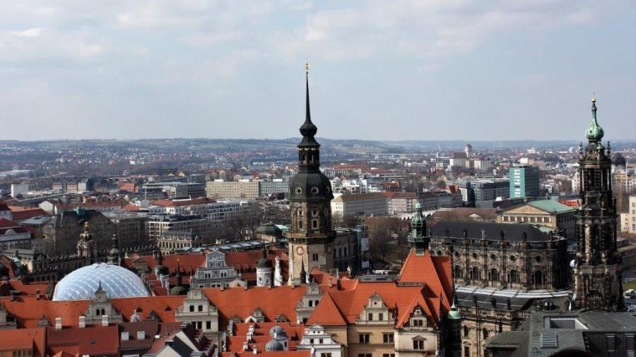10. Panorama Dresdena sa zvonika Frauenkirche Foto Fenix
