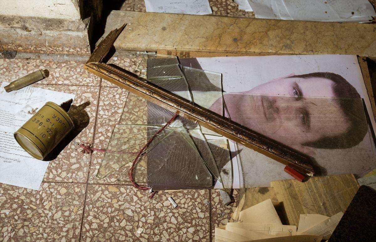 Ostaci nakon pada rezima Bashara al-Asada / Foto: Anadolu