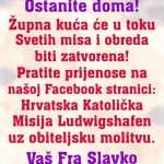 Hrvatska katolička misija Ludwigshafen otvorila internet stranicu za praćenje uživo svetih misa i obreda sv. Trodnevlja