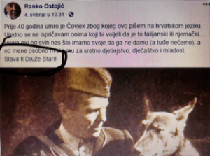 Ostojić je diktatoru Titu napisao: Slavi ti Druže Stari / Foto: Preslik RO