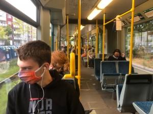 FFM_ Maske za lice u tramvaju