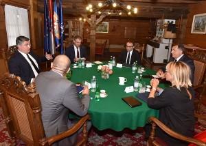 Predsjednik Republike Hrvatske Zoran Milanović sastao se s Miloradom Dodikom / Foto: Hina