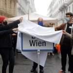 EUROPSKI DAN JEZIKA: Gradišćanski Hrvati u Beču otkrili dvojezičnu ploču „Beč-Wien“