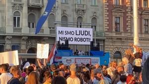 Prosvjed u Zagrebu / Foto: Fenix  (Saška Domić)