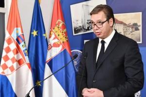 Aleksandar Vučić u Petrovaradinu / Foto: Hina