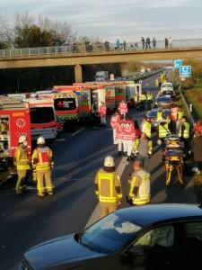 Nesreća na autocesti/Foto: Feuerwehr Grevenbroich 